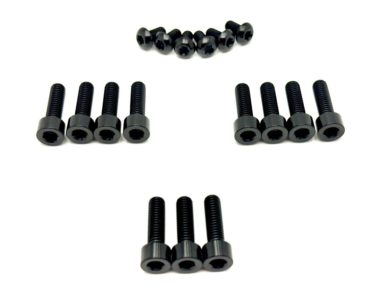 Titanium EXT Ferro Fork 11/17 Piece Bolt Kits - Howling Moto