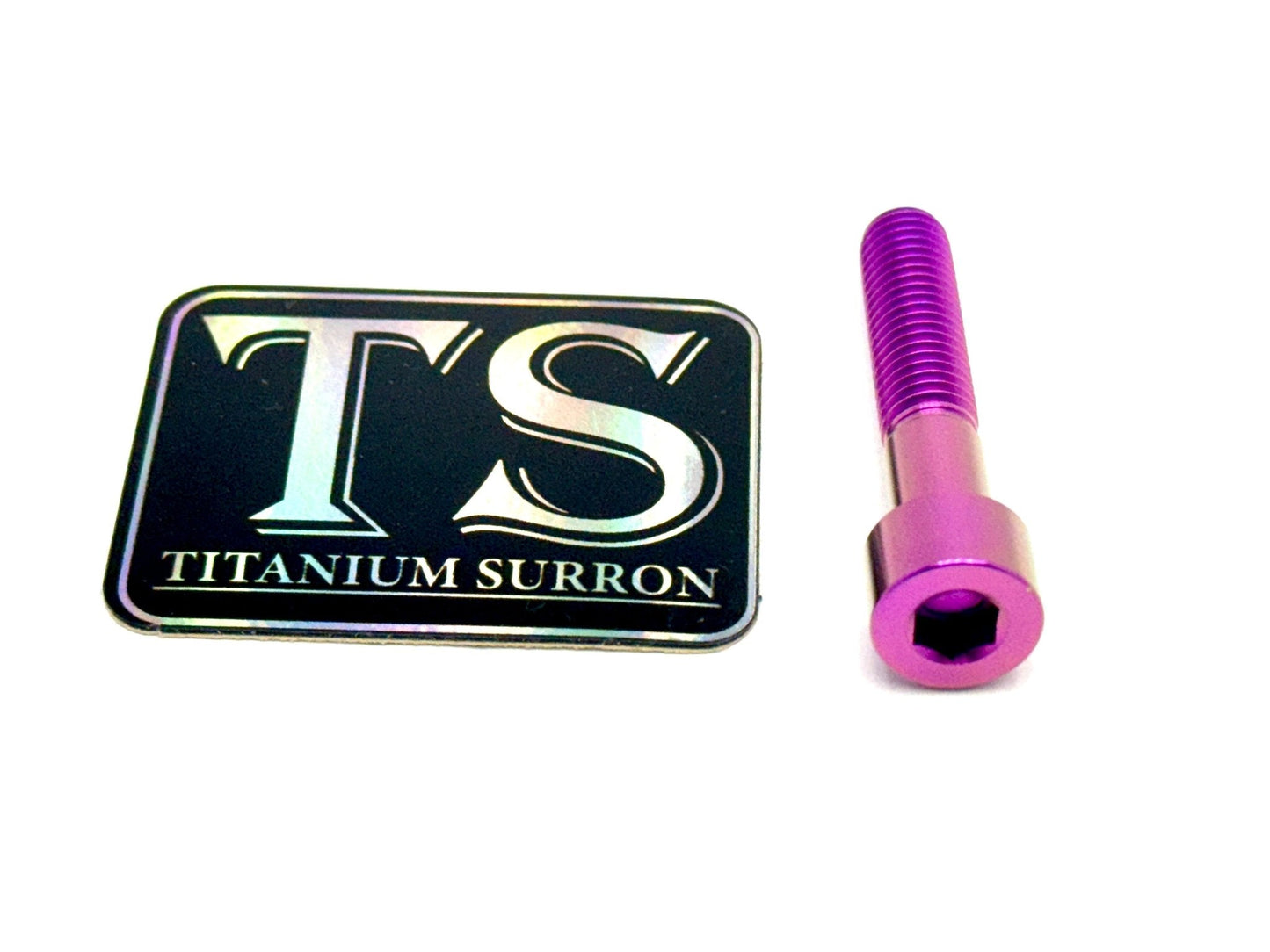 Titanium Hardware (Individual M8 Bolts) - Howling Moto