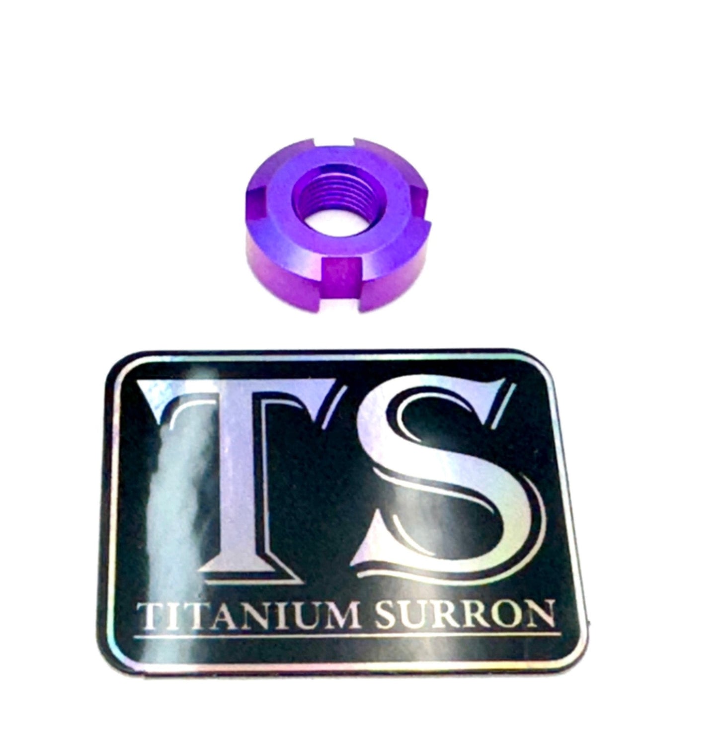 Titanium Jackshaft Nut for Surron, Segway, E-Ride Pro - Howling Moto
