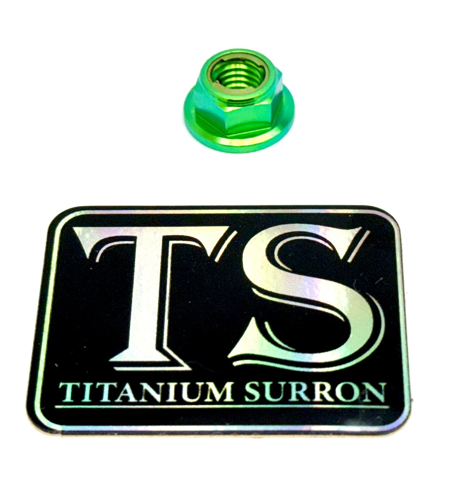Titanium Lock Nut - M8x1.25 - Howling Moto