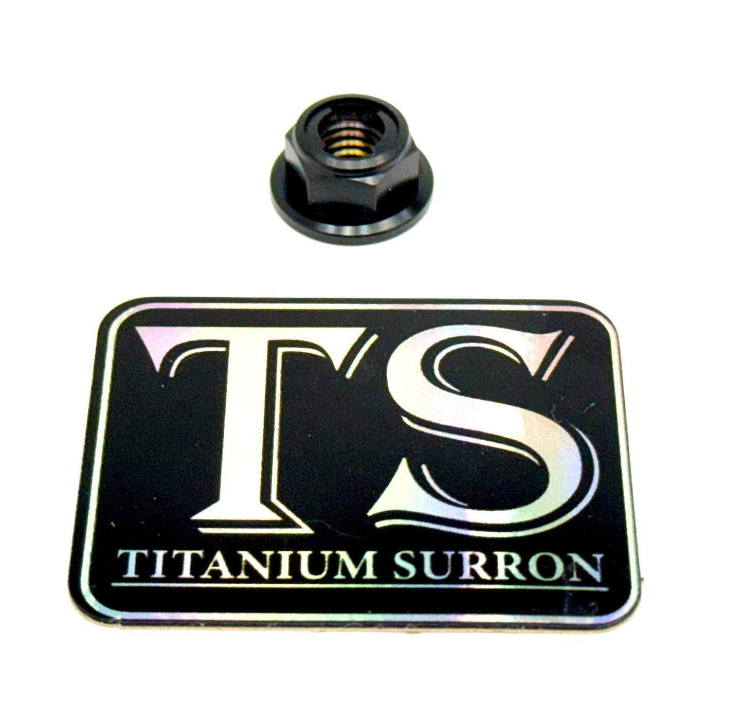 Titanium Lock Nut - M8x1.25 - Howling Moto