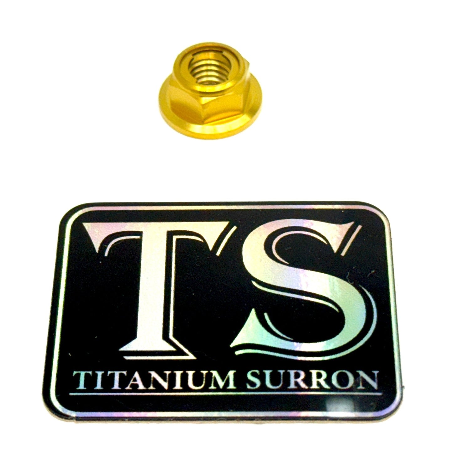 Titanium Lock Nut - M8x1.25 - Howling Moto