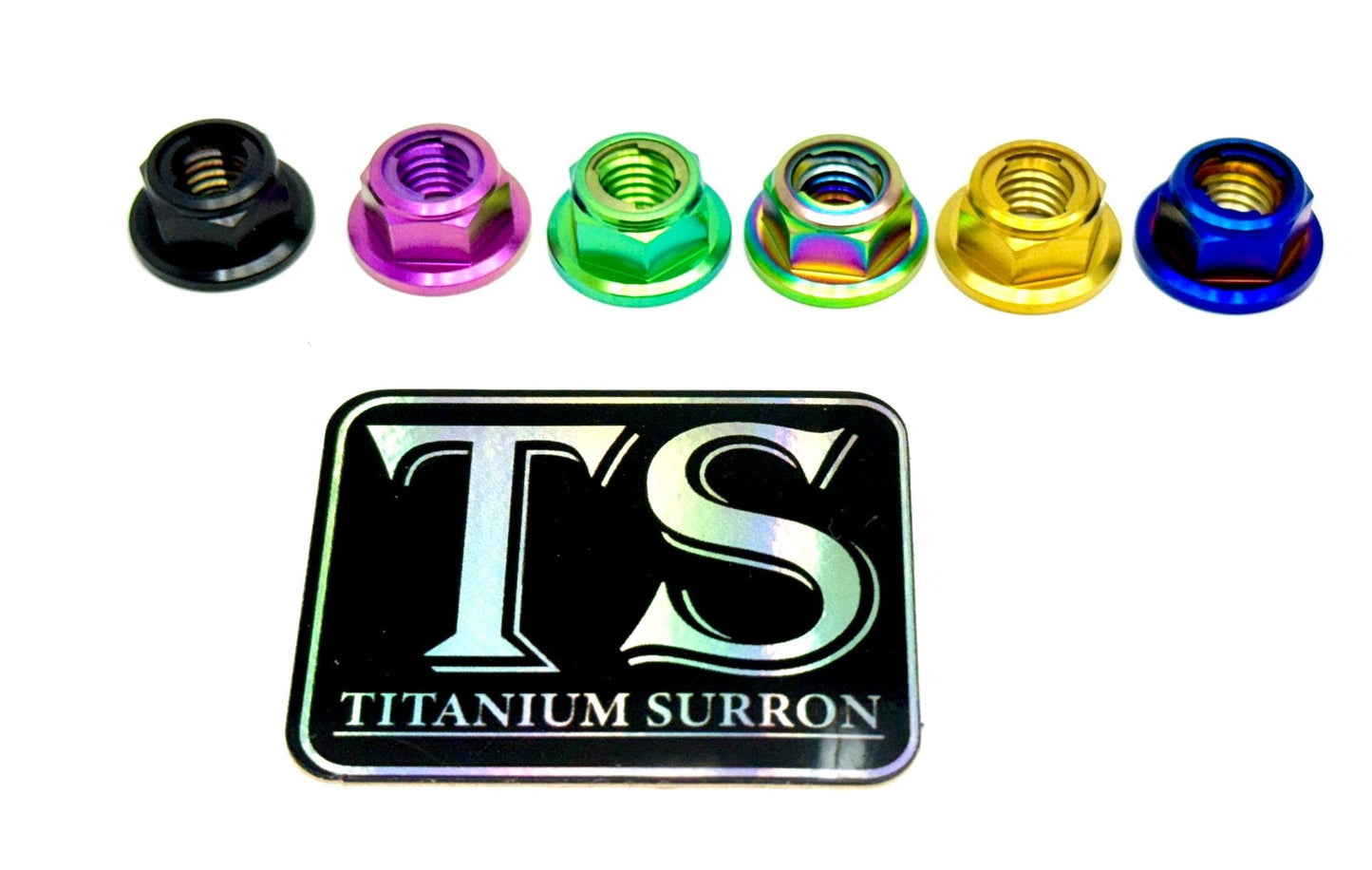 Titanium Lock Nut - M8x1.25 - Howling Moto