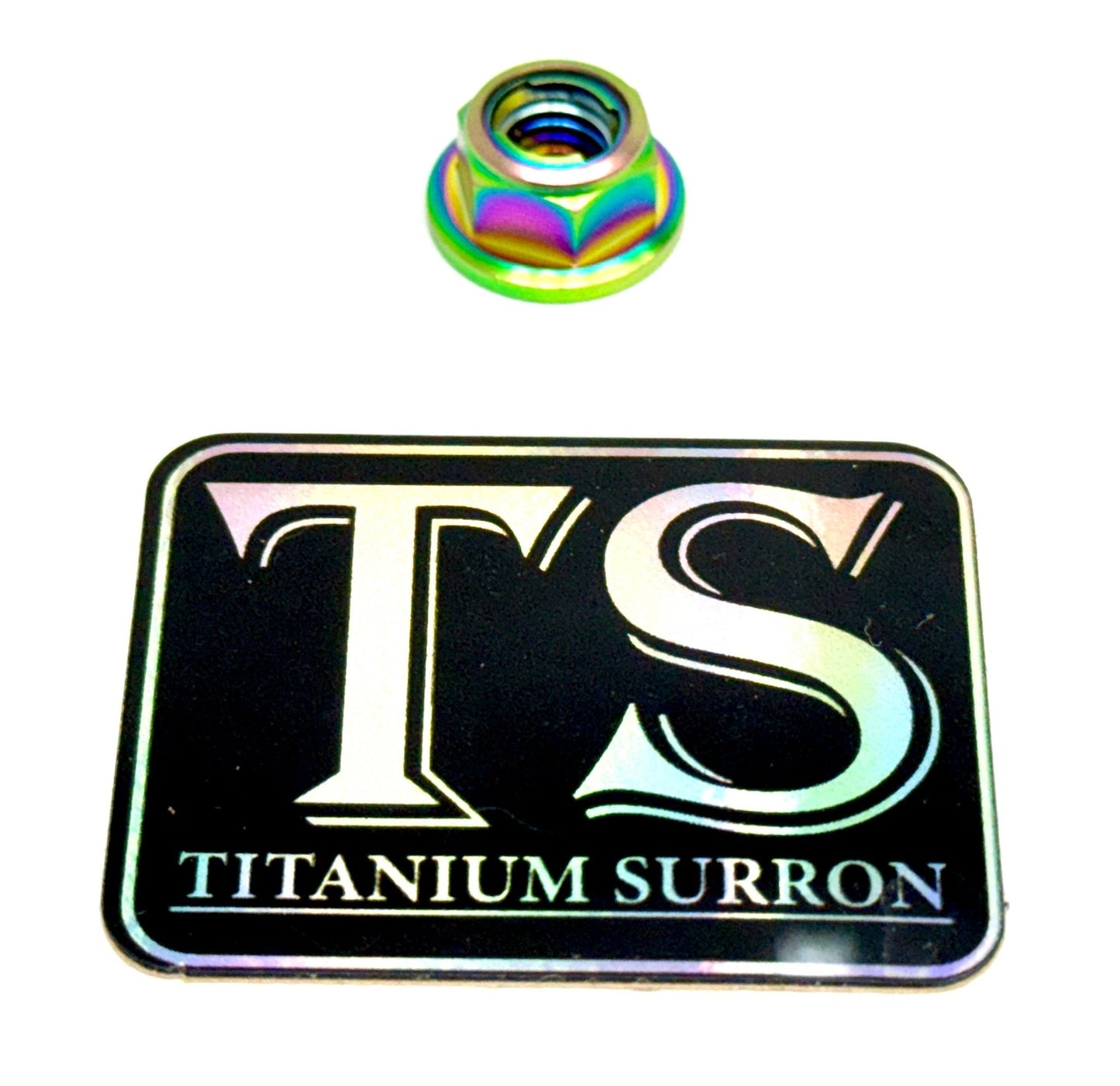 Titanium Lock Nut - M8x1.25 - Howling Moto