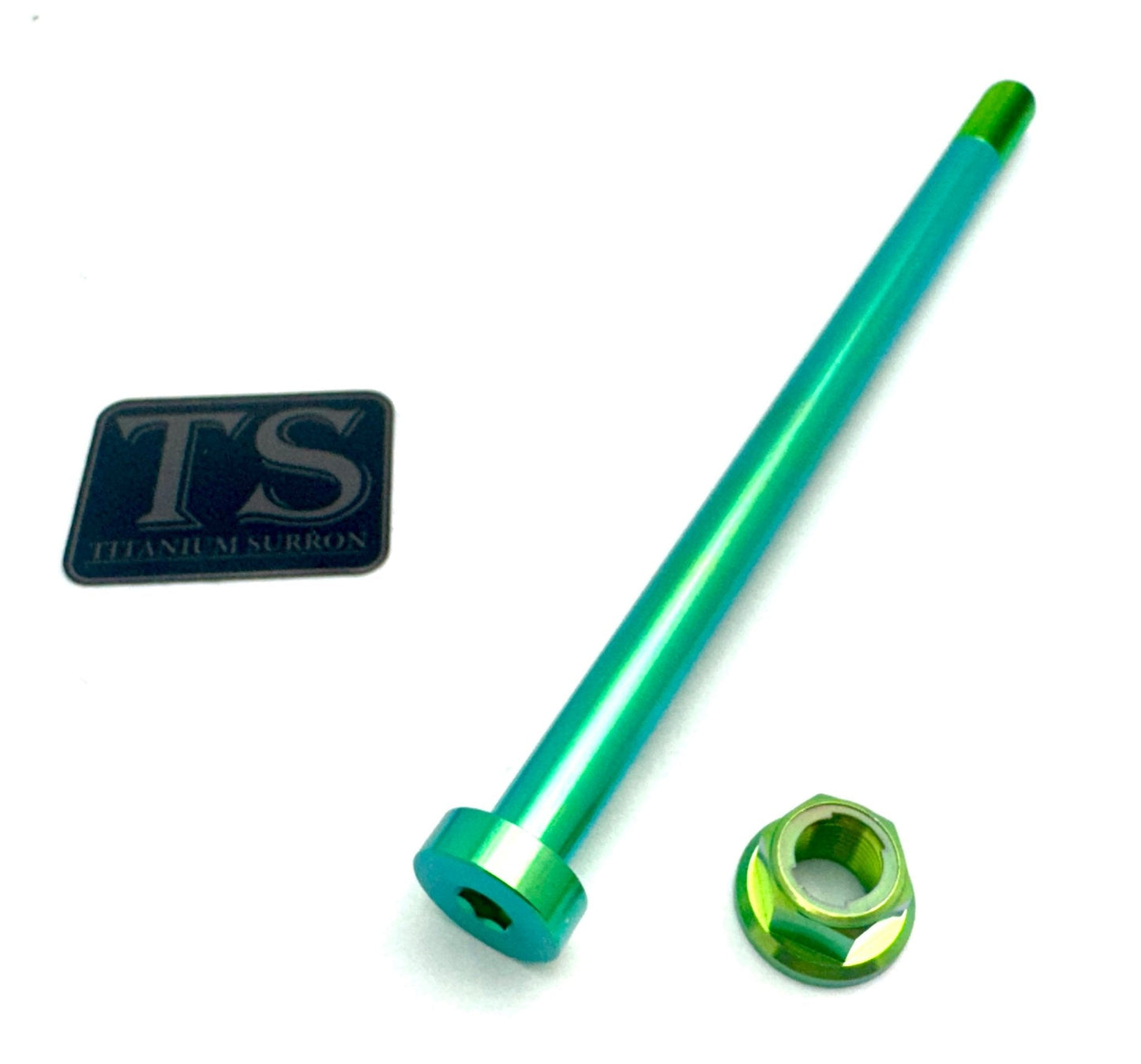 Titanium Rear Axle and Nut - Talaria - Howling Moto