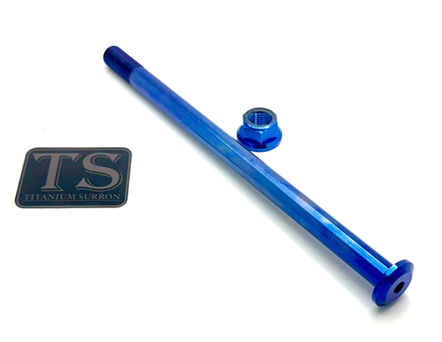 Titanium Rear Axle and Nut - Talaria - Howling Moto