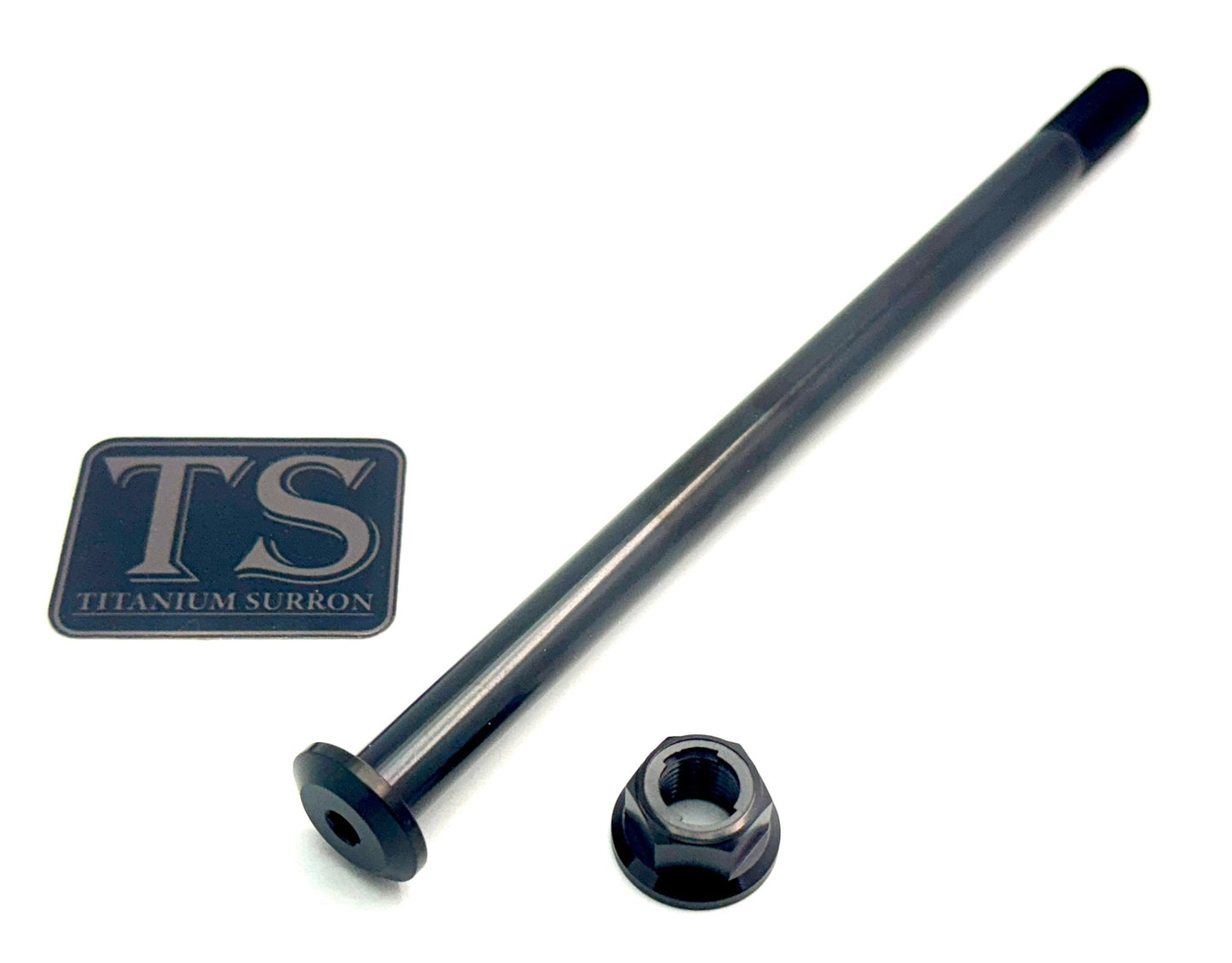 Titanium Rear Axle and Nut - Talaria - Howling Moto