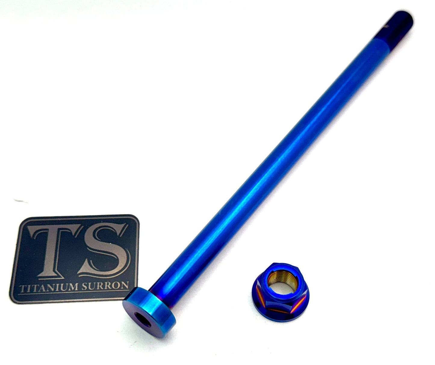 Titanium Rear Axle and Nut - Talaria - Howling Moto
