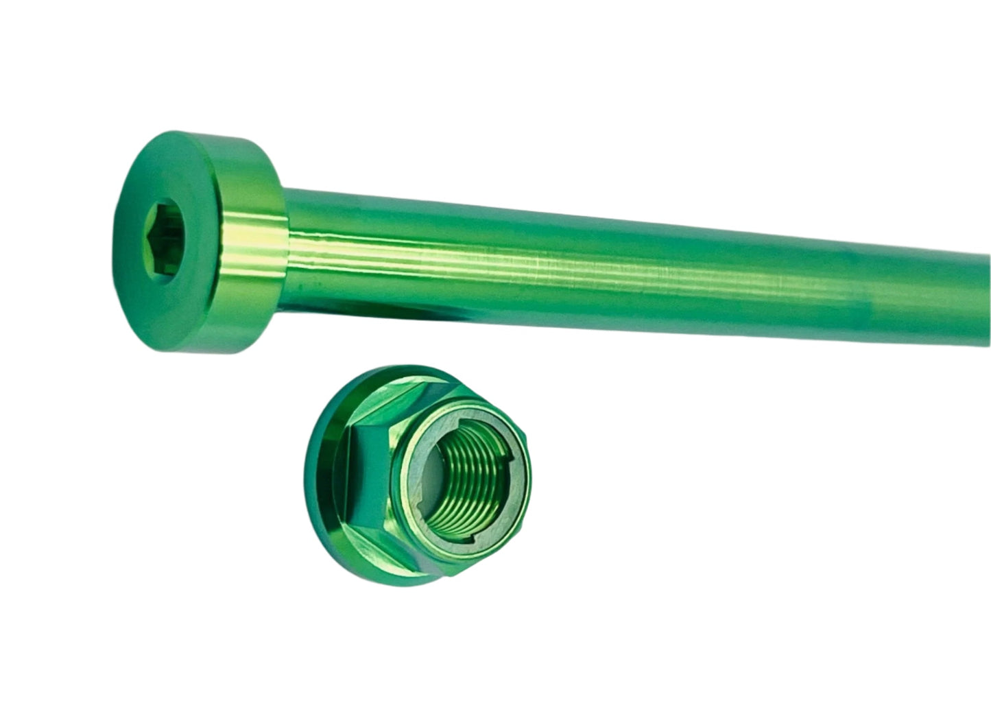 Titanium Rear Axle and Nut - Talaria - Howling Moto