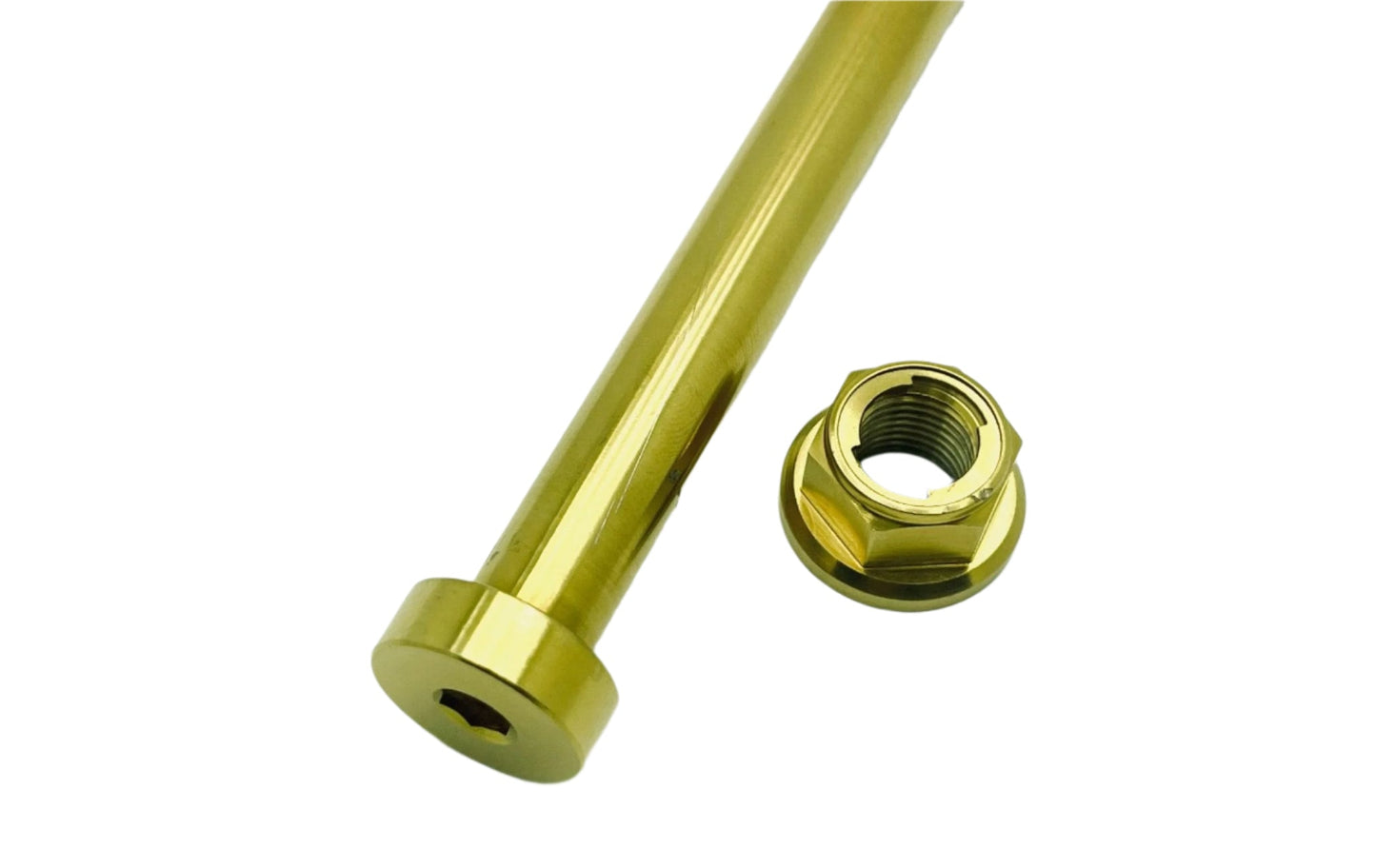 Titanium Rear Axle and Nut - Talaria - Howling Moto