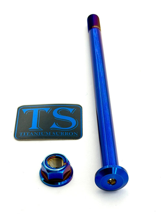 Titanium Rear Axle and Nut - Talaria (Two pcs) - Howling Moto