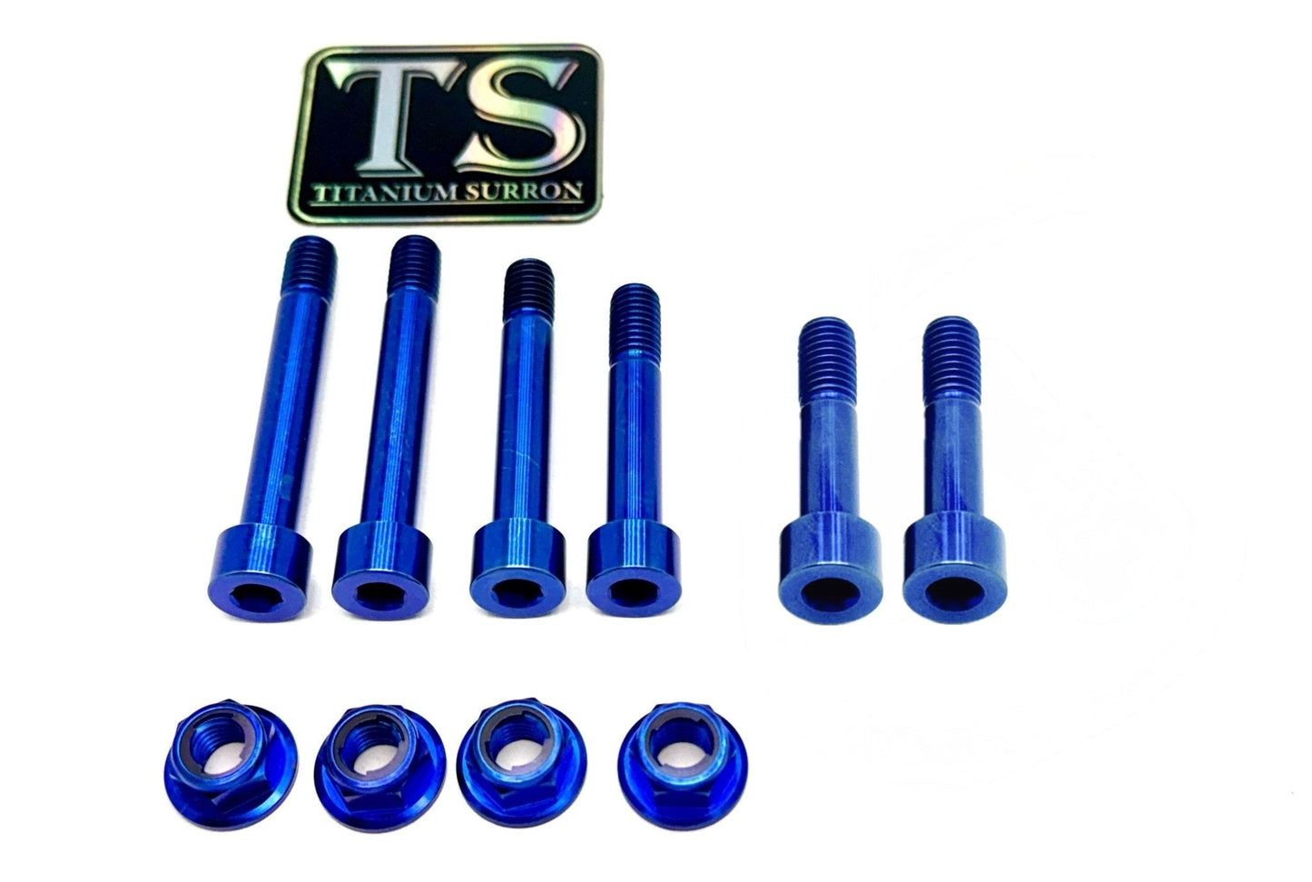 Titanium Rear Suspension/ Linkage Bolt Kit for Surron LBX & Segway X260 - Howling Moto