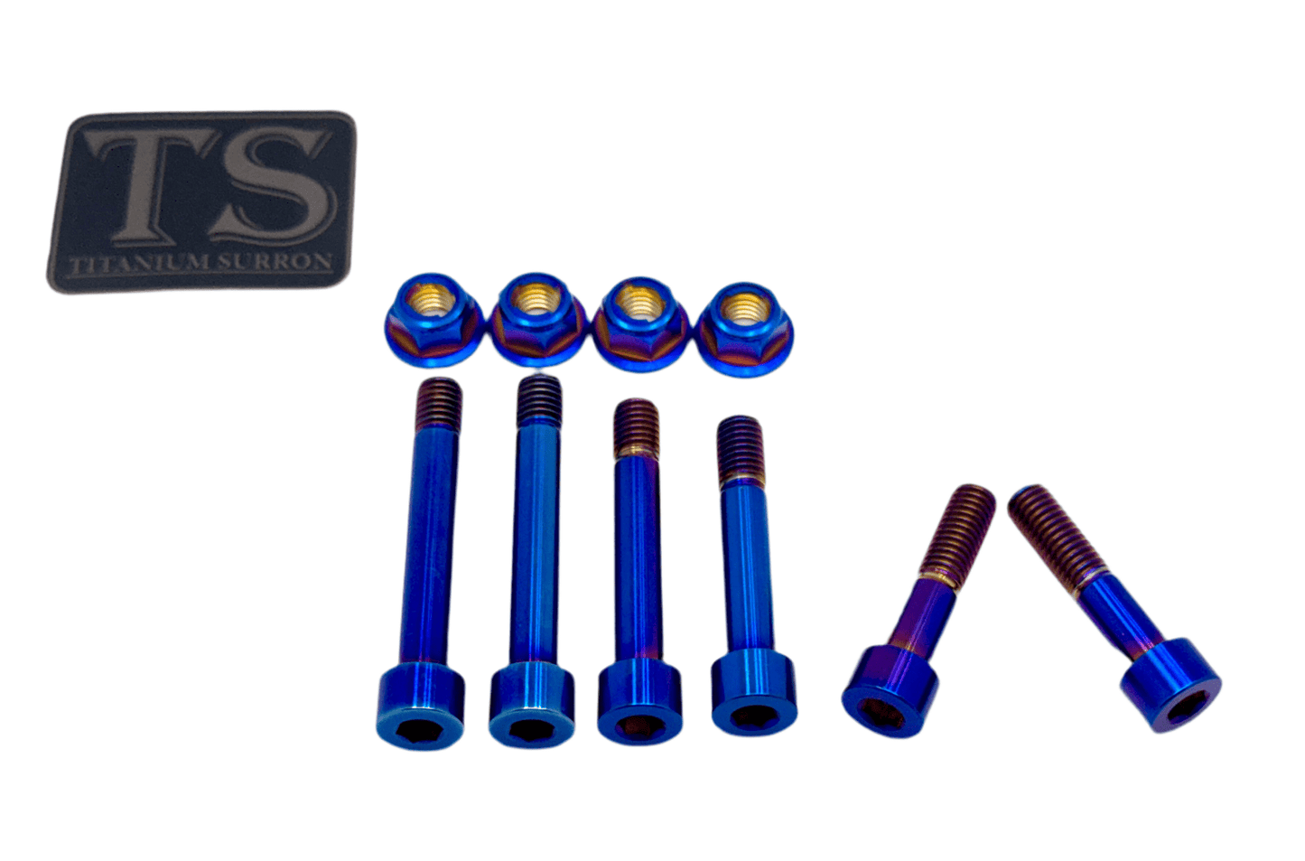 Titanium Rear Suspension/ Linkage Bolt Kit for Surron LBX & Segway X260 - Howling Moto