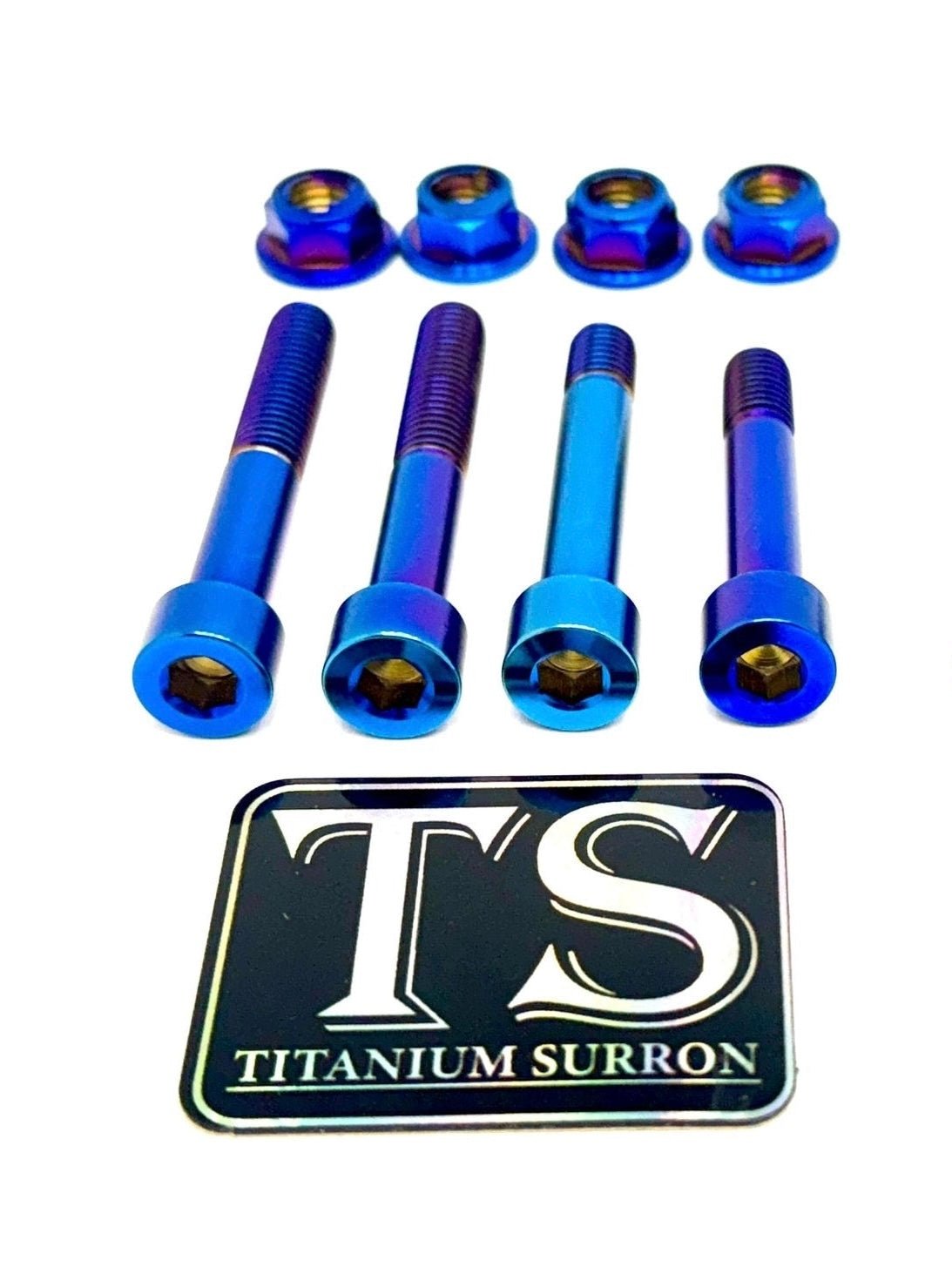 Titanium Rear Suspension/ Linkage Bolt Kit for Surron LBX & Segway X260 - Howling Moto