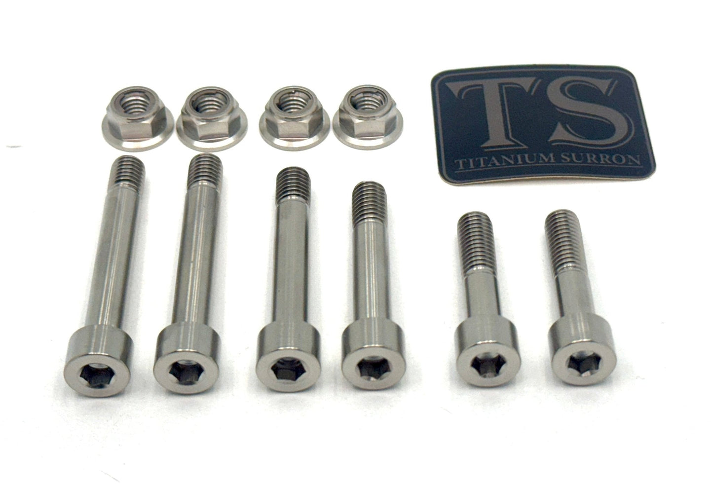 Titanium Rear Suspension/ Linkage Bolt Kit for Surron LBX & Segway X260 - Howling Moto