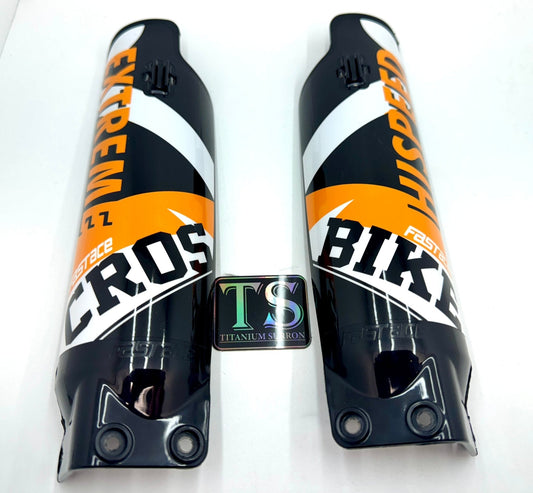 FastAce Fork Plastic Replacement Guards - Howling Moto