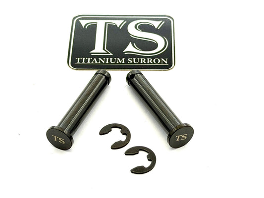 Titanium Foot Peg Pins - Surron, Talaria, Segway, 79 Bike, Rerode, E-Ride Pro - Howling Moto