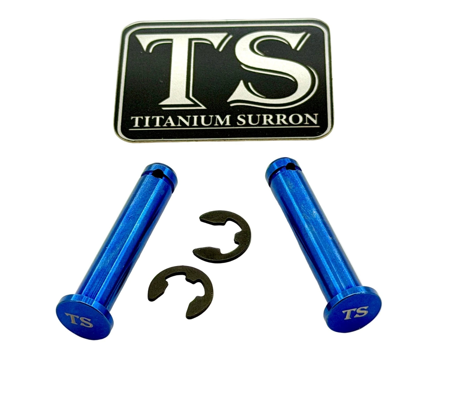 Titanium Foot Peg Pins - Surron, Talaria, Segway, 79 Bike, Rerode, E-Ride Pro - Howling Moto