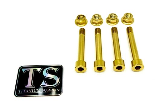 Titanium Rear Suspension/ Linkage Bolt Kit for E-Ride Pro - Howling Moto