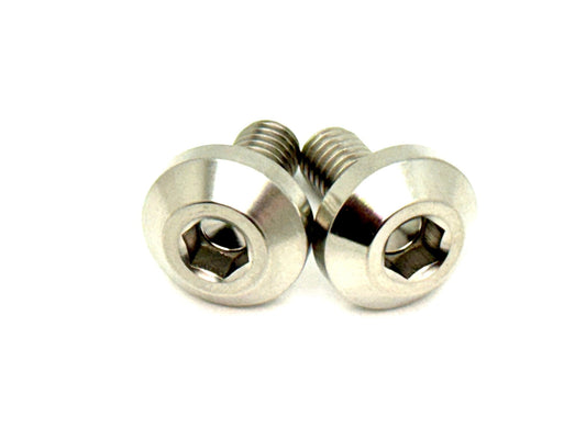 Titanium Chain Guard/ Mud Guard Bolts (Set of Six) E-Ride Pro - Howling Moto