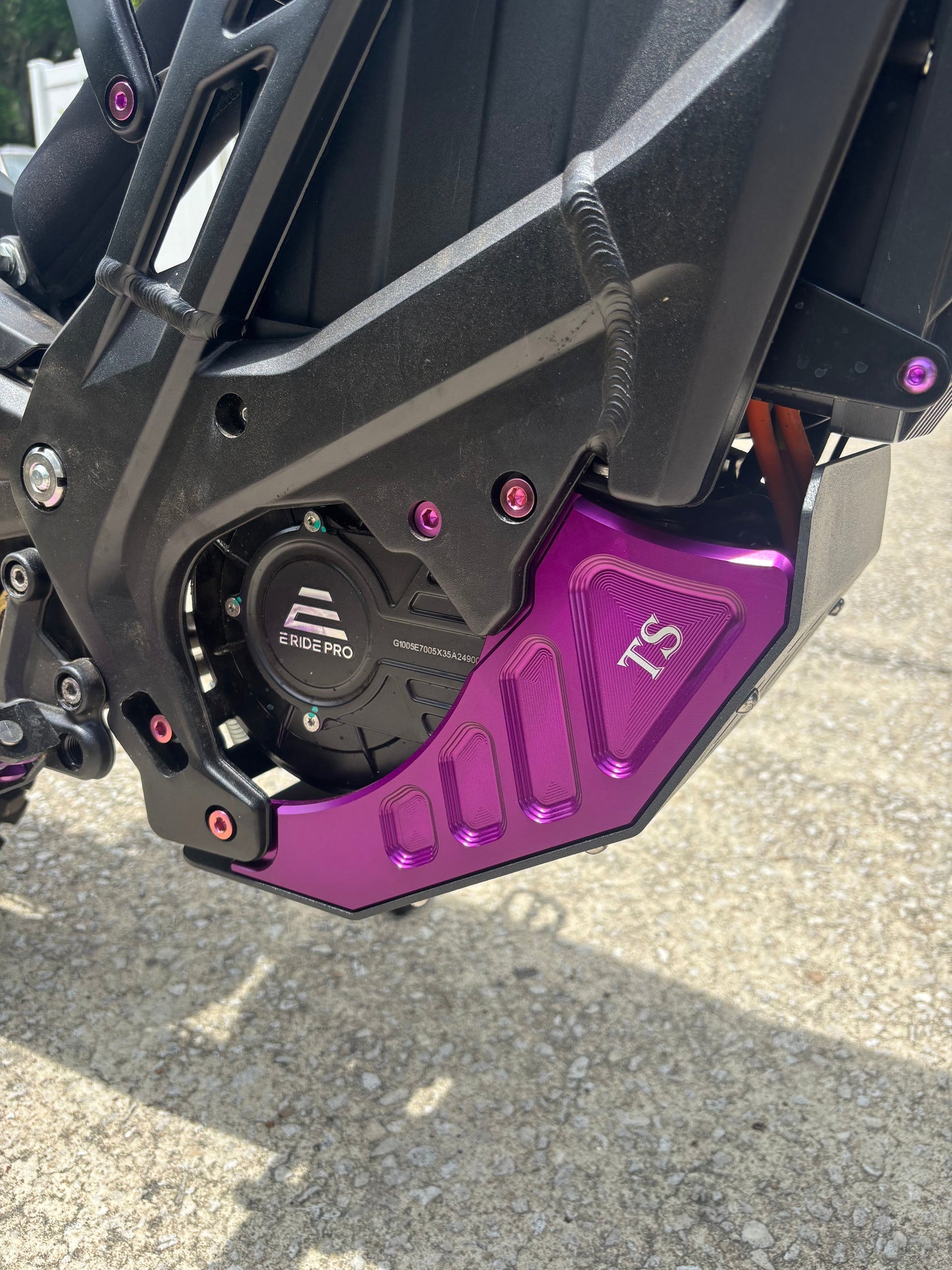 Premium Aluminum Bash Plate for E-Ride Pro SS 2.0 - Howling Moto