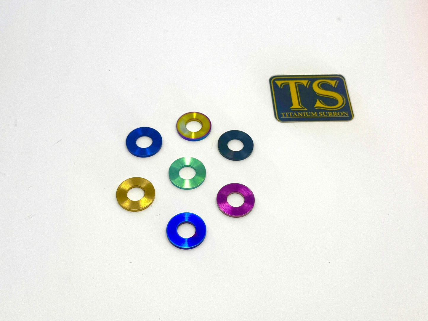 Titanium Washer M8, M10 - Howling Moto
