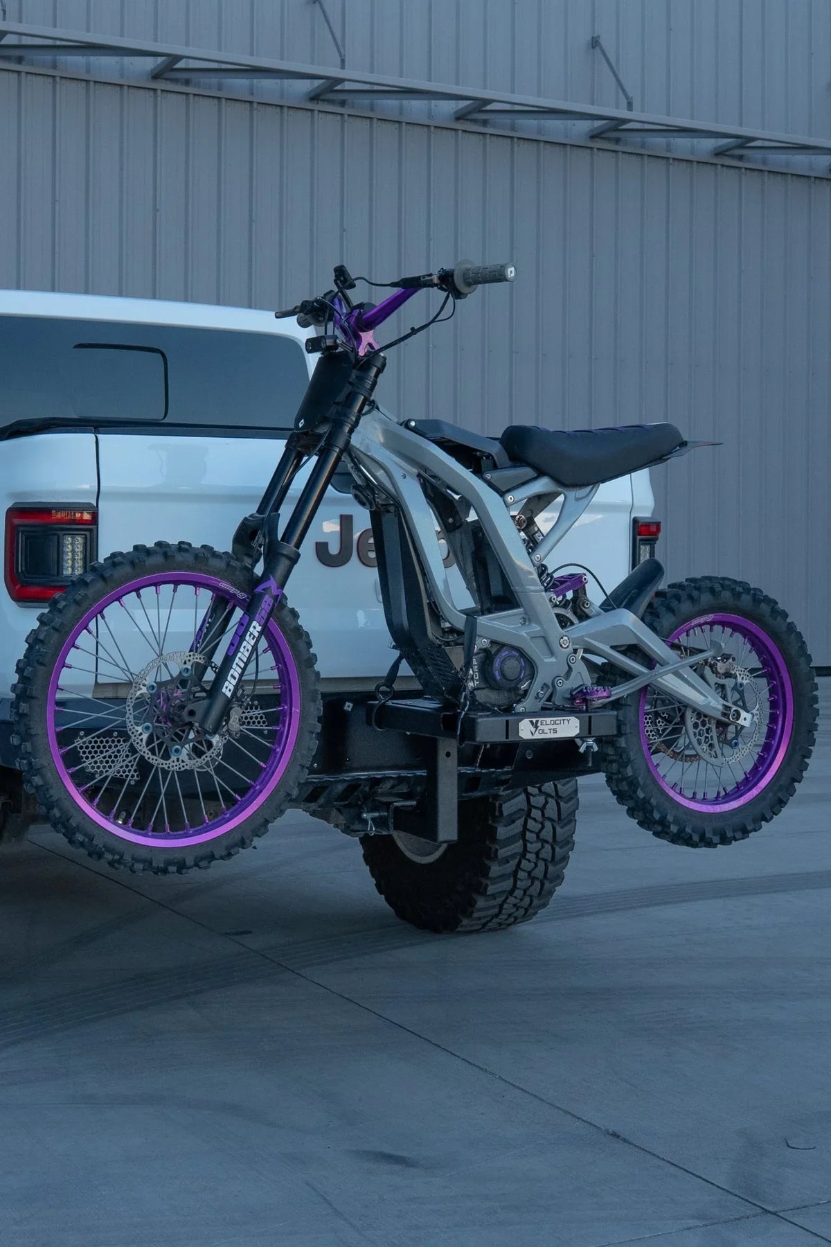 Velocity Volts Charge Carrier – Modular E-Moto Hitch Rack