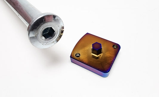 Warp 9 Talaria Sting Lockdown Axle Blocks - Howling Moto
