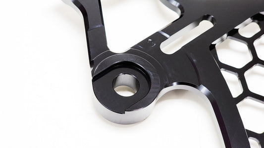 Warp 9 Talaria Disk Guard Black - Howling Moto