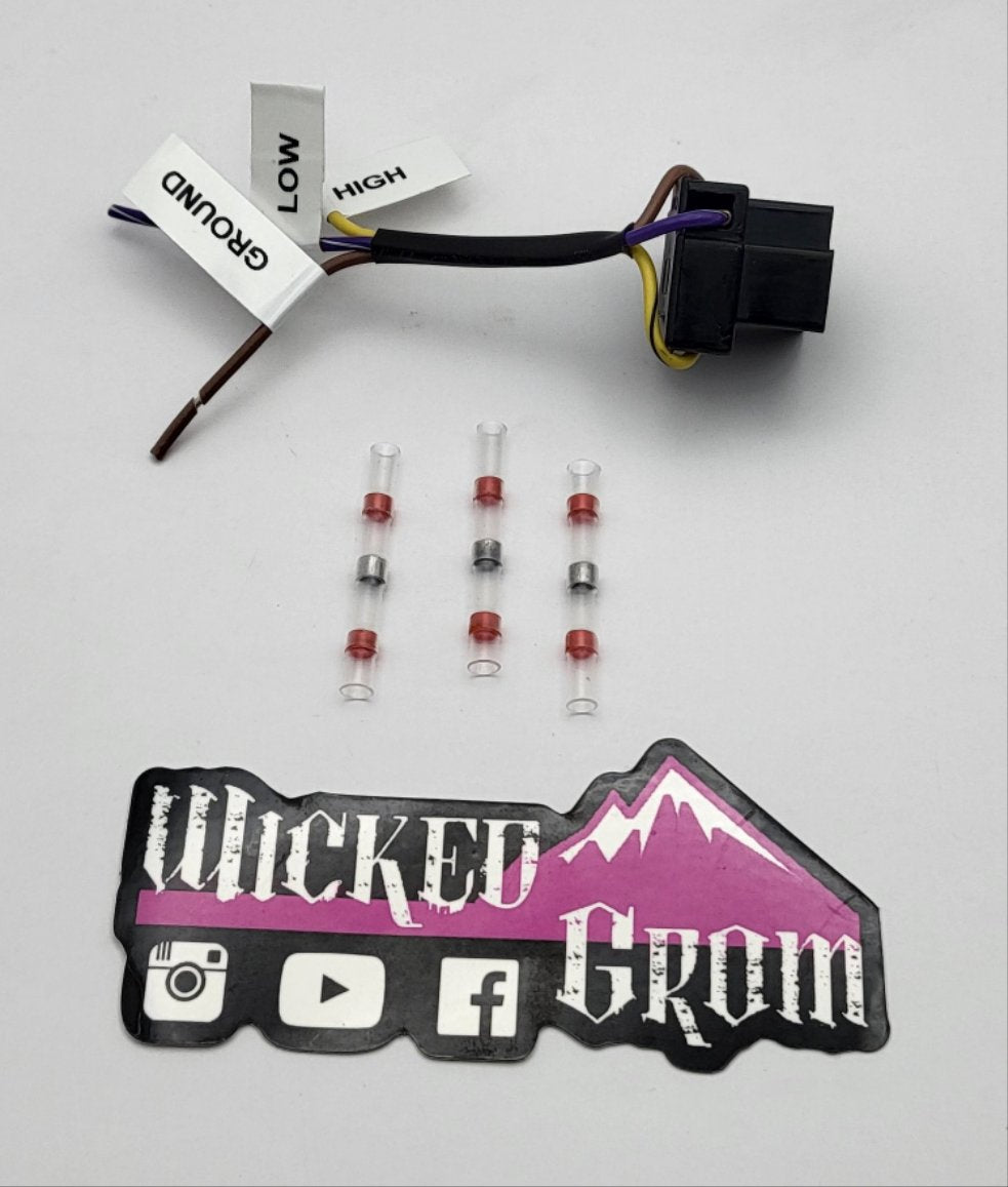 H4 Pigtail Adapter - Howling Moto