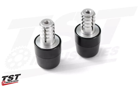 Womet Tech Expansion Locking Bar Ends - Black - Howling Moto