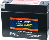 WPS "Fire Power" Batteries - Howling Moto