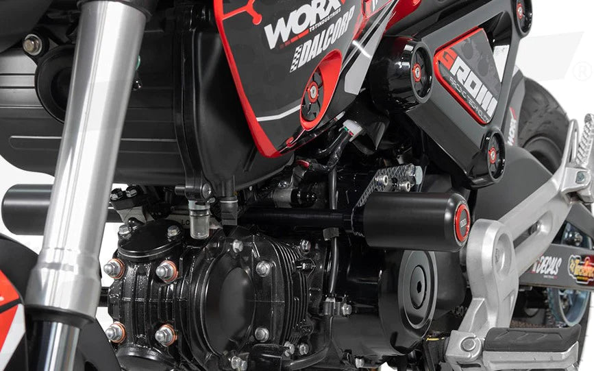 TST Industries FRAME SLIDERS for Honda Grom 125 (2022+) - Howling Moto