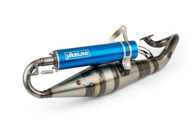Yasuni R Exhaust Horizontal Minarelli '02-'11 Zuma Bugeye (NEW COLORS!) - Howling Moto