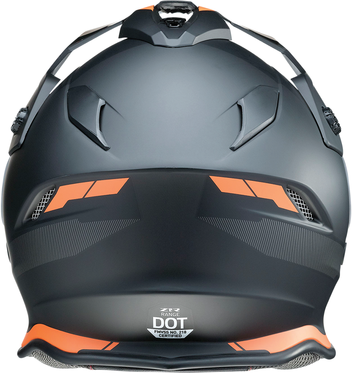 Z1R, Z1R Range Helmet - Uptake Black/Orange, Medium (Part No. 0140-0116)