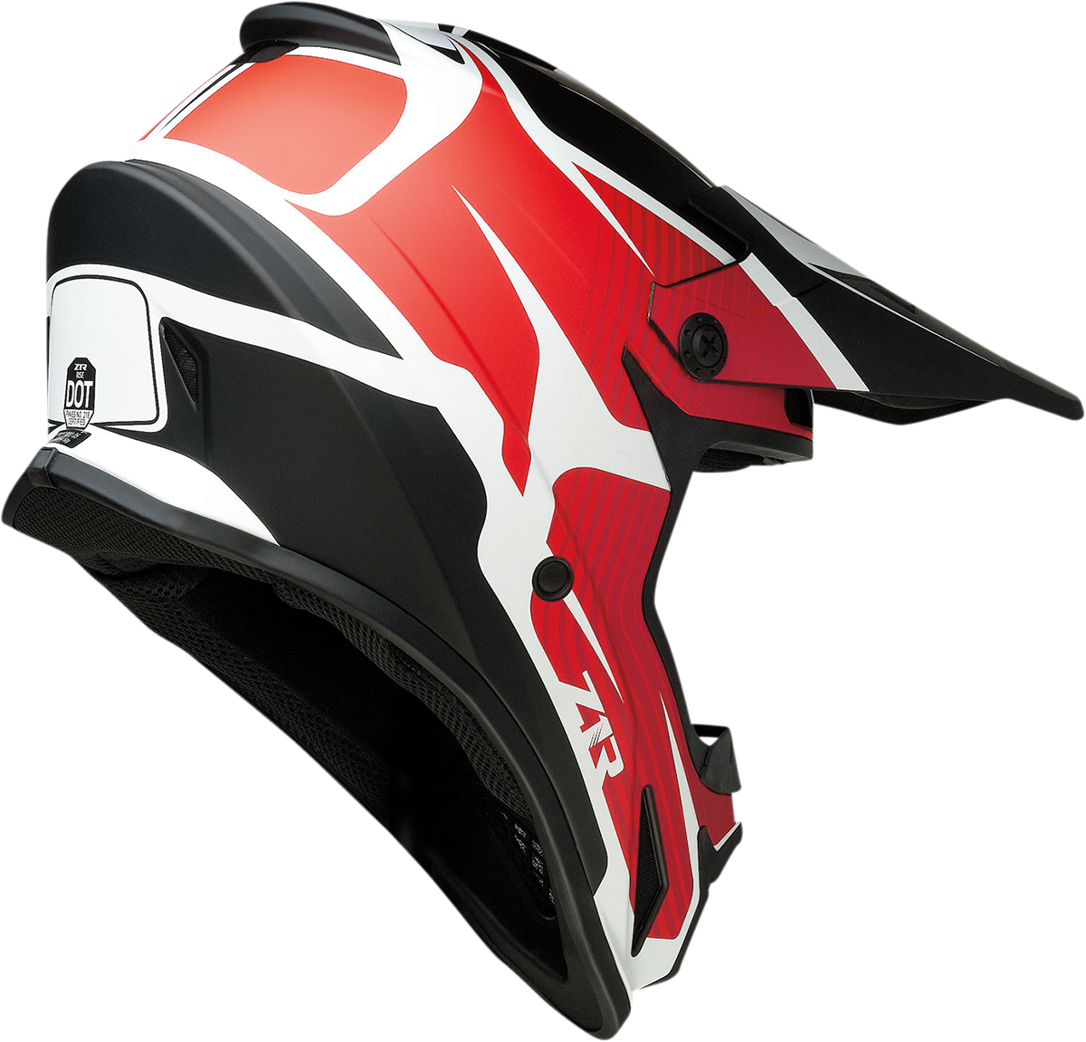 Z1R, Z1R Rise Helmet Flame Red 2XL with Enhanced Ventilation and Removable Liner