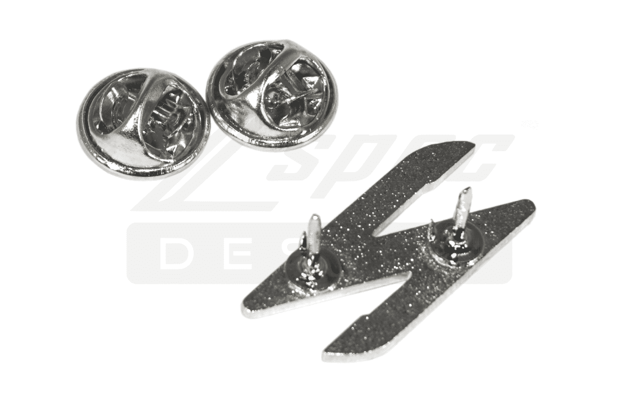 ZSPEC Nissan Z32 300zx Z-Style Lapel / Hat Pin, Chrome - Howling Moto