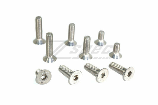 ZSPEC M6-1.0x35mm Flat-Head FHSC Fasteners, SUS304 Stainless, 10-Pack - Howling Moto
