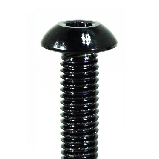 ZSPEC Button-Head Bolt/Fastener, M5-0.8x20mm, Titanium Grade-5, Per Each - Howling Moto