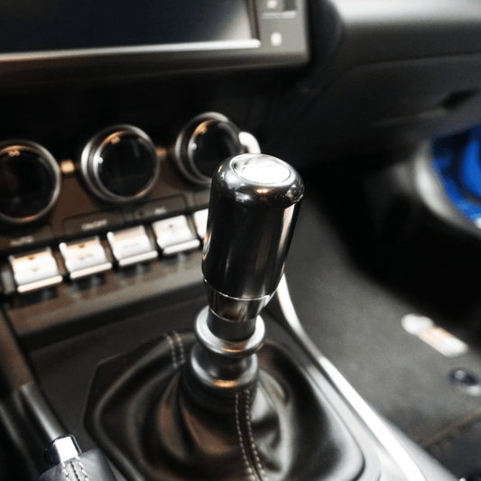 ZSPEC Shift Knob, M12-1.25, Delrin & Stainless, 6-Speed Shift Pattern Coin - Howling Moto