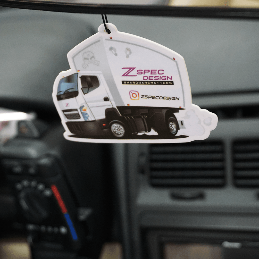 ZSPEC "Hardware-Matters" Delivery Truck Spring-Scented Air Freshener - Howling Moto