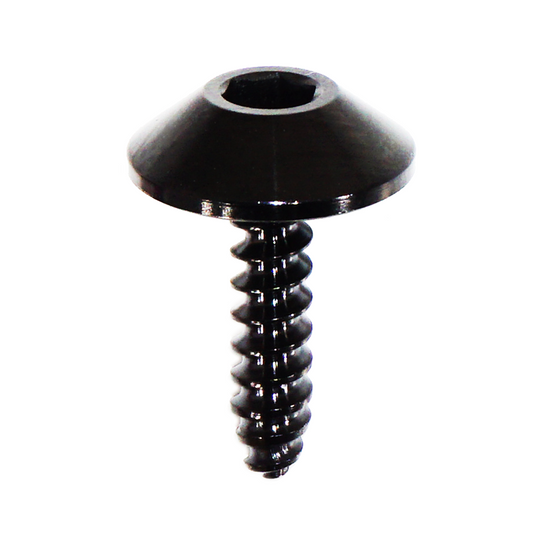 ZSPEC Angled Coarse M4x16mm Fastener, Titanium Grade-5, per Each - Howling Moto