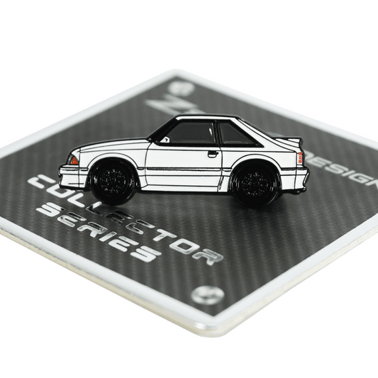 ZSPEC Collector Lapel / Hat Pin - Tribute to the Ford Mustang Fox-Body - Howling Moto