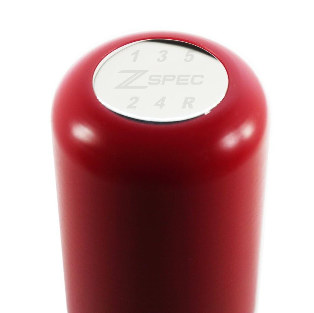ZSPEC Shift Knob, M12-1.25, Delrin & Stainless, 5-Speed Shift Pattern Coin - Howling Moto