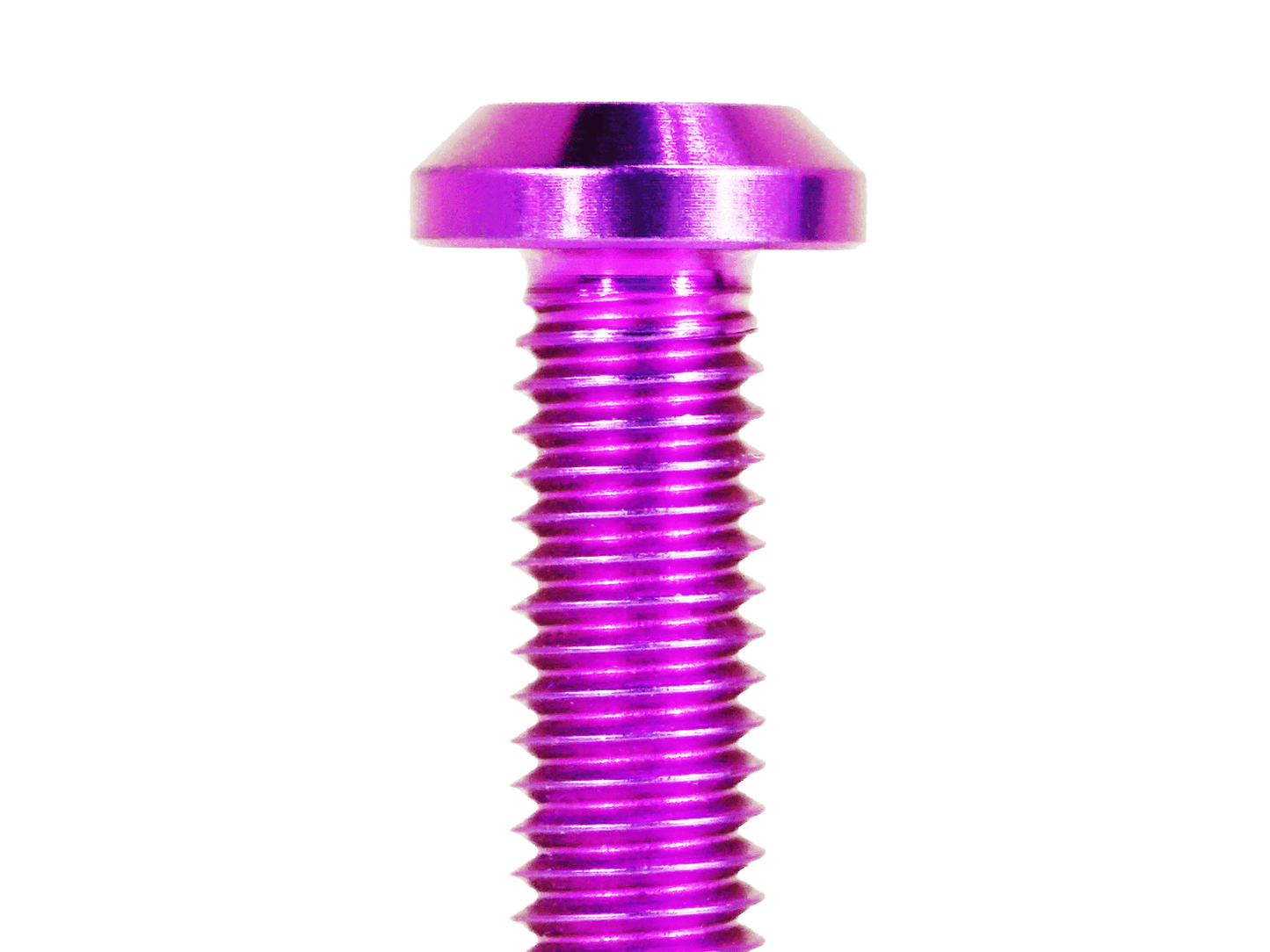 ZSPEC M8-1.25x35mm Dress Up Bolt® Fastener, Angled Head, Titanium Grade-5, Per Each - Howling Moto