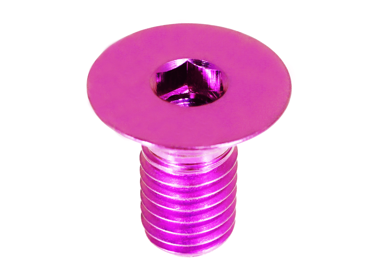 ZSPEC M6-1.0x30mm Flat-Head FHSC Fastener/Bolt, Titanium Grade-5, Per Each - Howling Moto