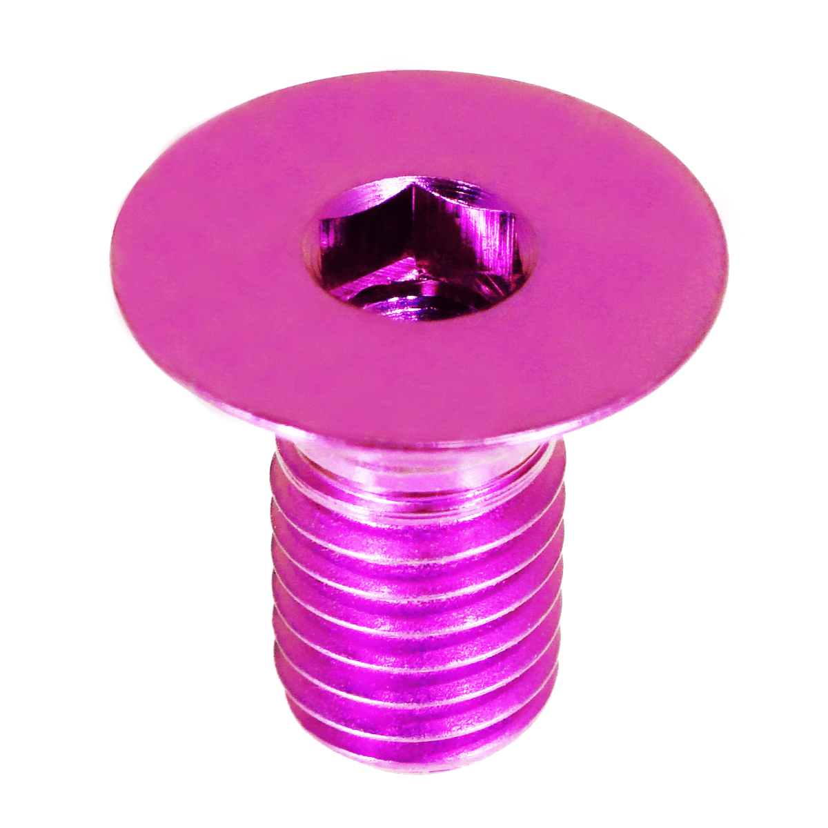 ZSPEC M8-1.25x16mm Flat-Head FHSC Fastener/Bolt, Titanium Grade-5, Per Each - Howling Moto