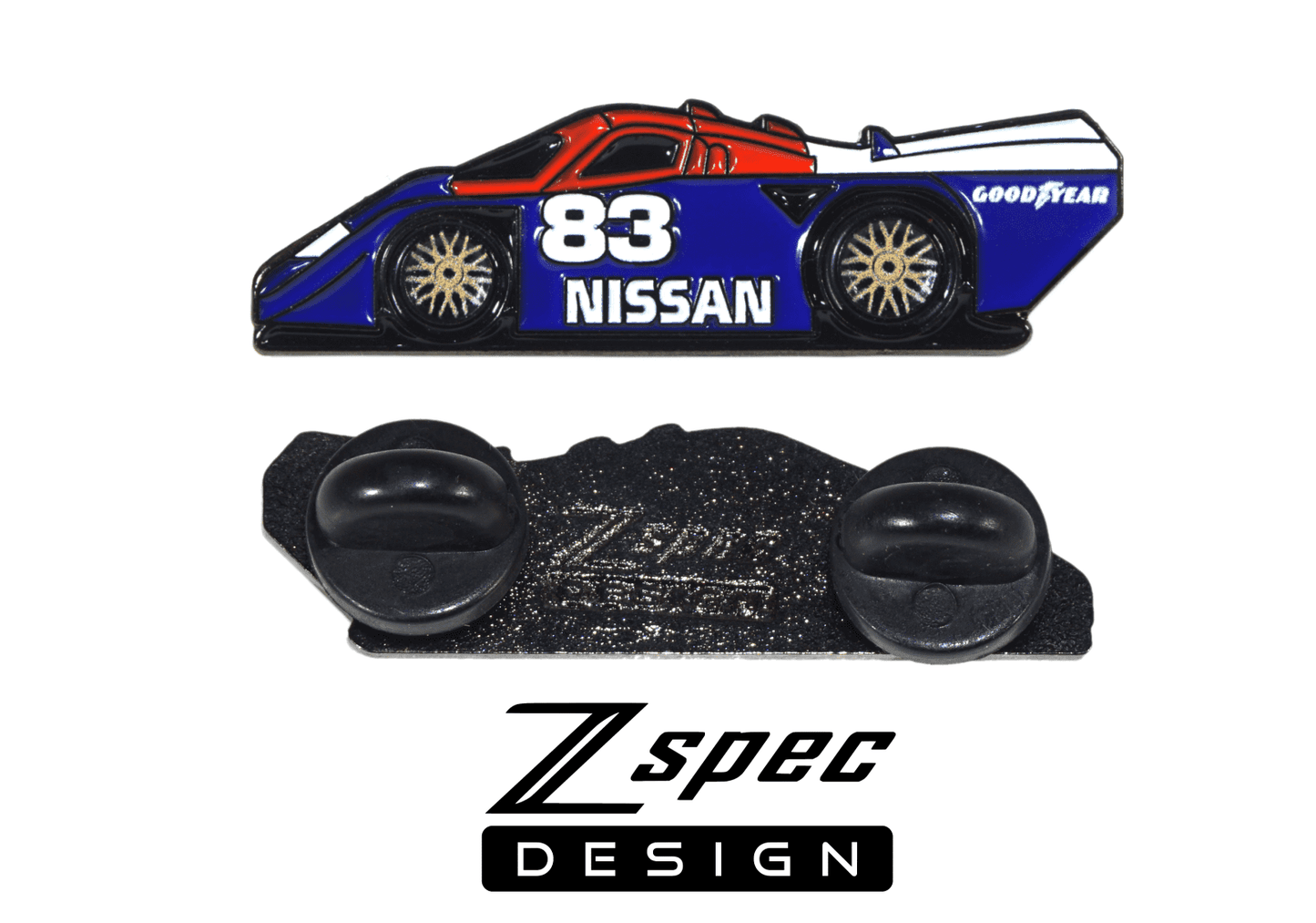 ZSPEC Nissan #83 GTP Race-Car Tribute Lapel / Hat Pin - Howling Moto