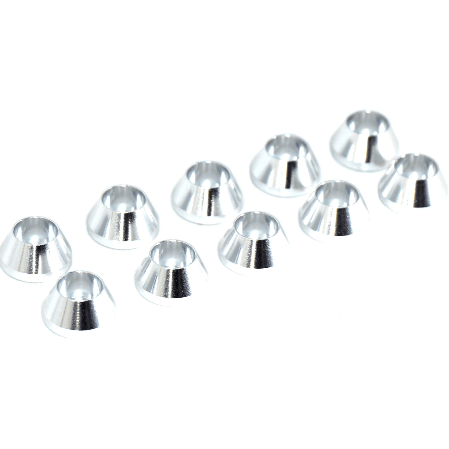 ZSPEC M3 Angled Cup Finish Washers for SHSC Socket-Cap Fasteners, 10-Pack - Howling Moto