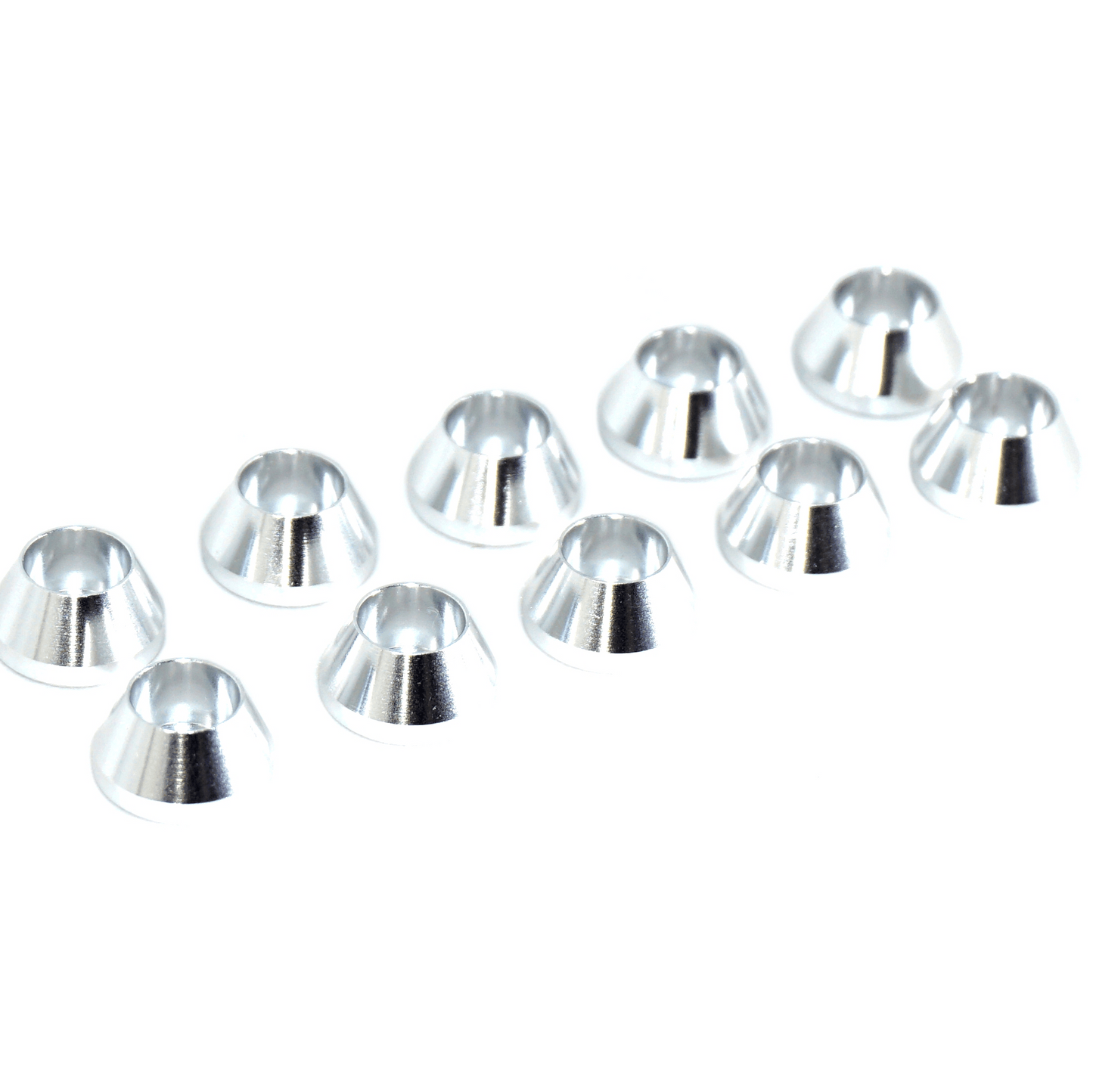ZSPEC M2 Angled Cup Finish Washers for SHSC Socket-Cap Fasteners, 10-Pack - Howling Moto